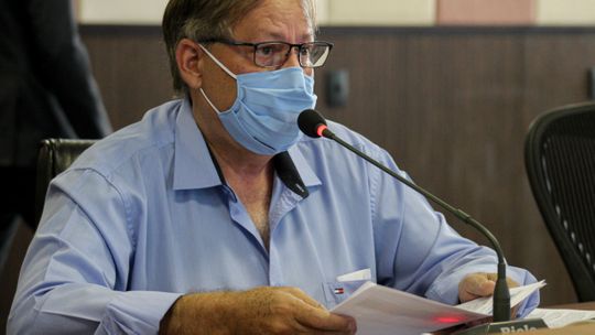 Secretário de Estado de Saúde Gilberto Figueiredo