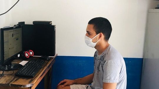 Visita virtual na Cadeia Pública de Colniza. (Foto:assessoria)