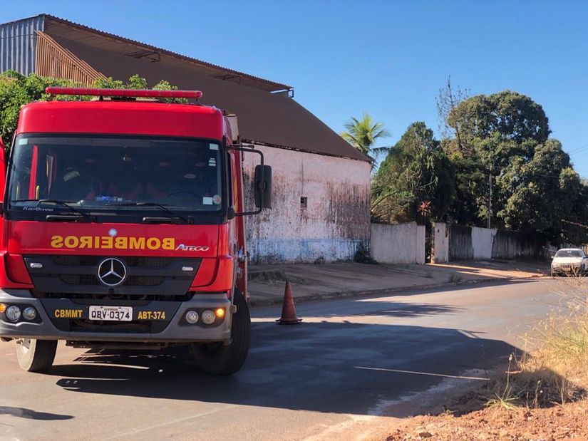 Foto: divulgação Corpo de Bombeiros/MT