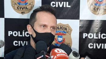 Delegado André Eduardo Ribeiro que representou pela prisão temporária do criminoso