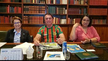 Foto: reprodução Facebook/Jair Bolsonaro