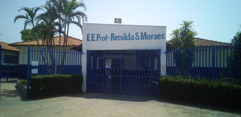 Escola Estadual garantiu 34 climatizadores para atender alunos e professores.