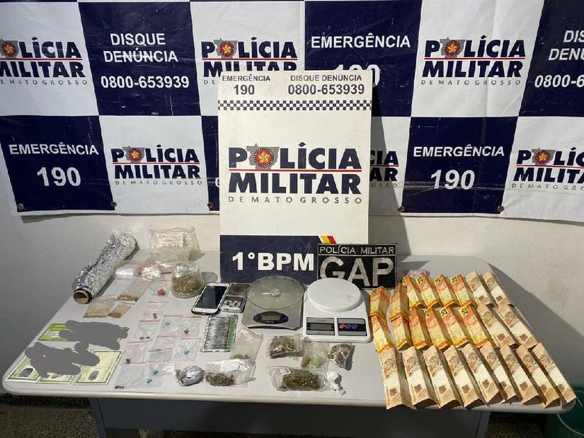 Foto: divulgação 1º CR/PMMT