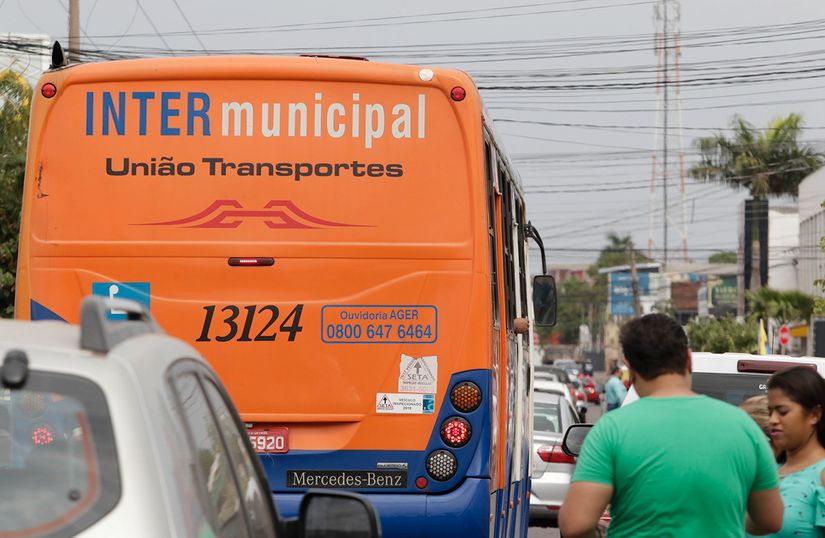 Tarifa de ônibus entre Cuiabá e