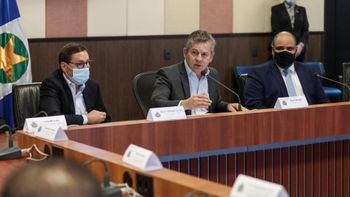 Governador Mauro Mendes em reunião com o Ibrachina. (Foto: Tchélo Figueiredo/Secom-MT)