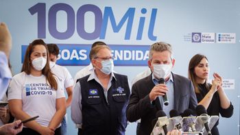 O governador Mauro Mendes - Imagem: Reprodução Michel Alvim / SECOM