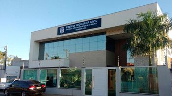 Delegacia da Mulher de Várzea Grande   Imagem: Reprodução / PJC