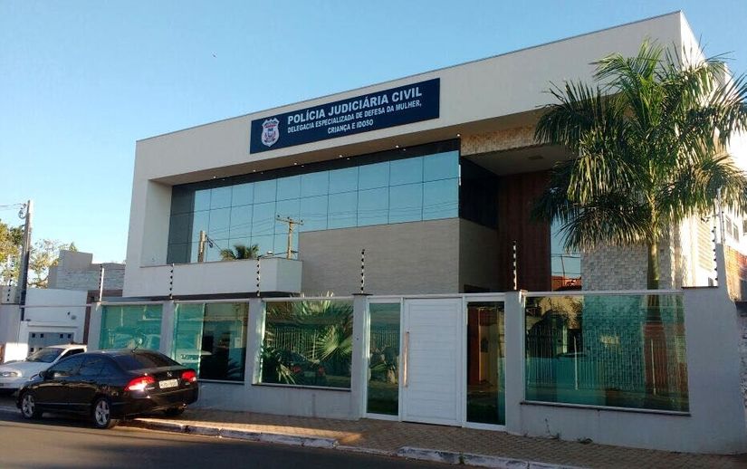 Delegacia da Mulher de Várzea Grande   Imagem: Reprodução / PJC