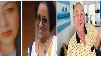 Da esquerda para direita: Diretora Valéria Regina; Secretária de Saúde Luciana; Professor Clementino