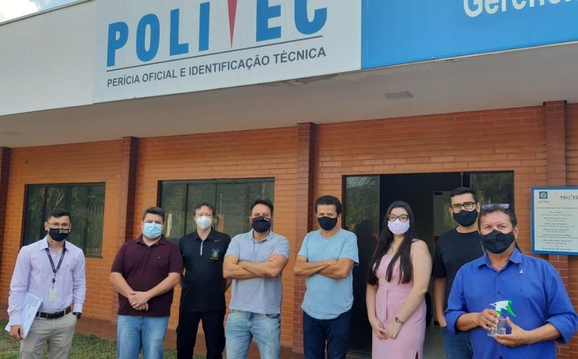 Deputado Claudinei se reúne com peritos criminais de Rondonópolis