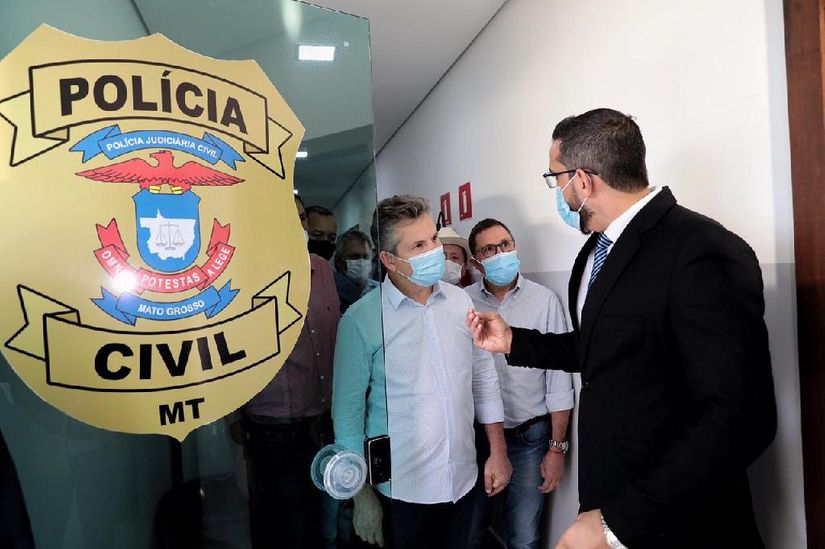 Governador Inaugura Complexo da Policia Civil em Sinop - Foto por: Mayke Toscano - SECOM/MT