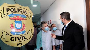 Governador Inaugura Complexo da Policia Civil em Sinop - Foto por: Mayke Toscano - SECOM/MT
