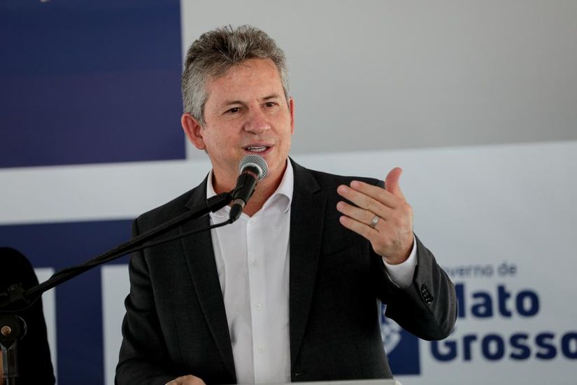 O governador Mauro Mendes - Foto por: Foto: Mayke Toscano/Secom-MT