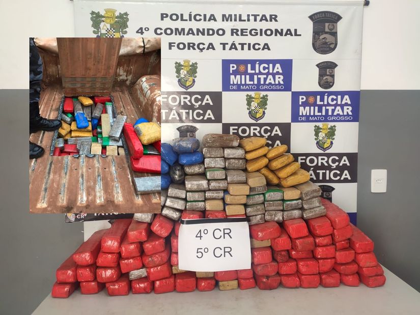 Montagem/Gazeta MT - Foto: PM