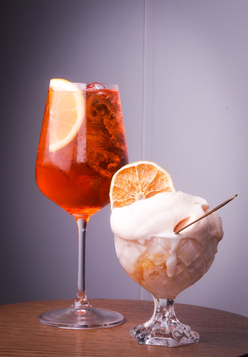Sorvete de Aperol é aposta de gelateria em Goiânia