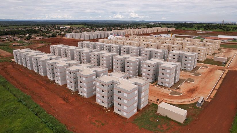 Residencial Celina Bezerra foi construído com recursos do Governo de MT - Foto por: Ailton Lima/Prefeitura de Rondonópolis-MT