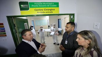 Governador Mauro Mendes visita antigo Pronto-Socorro de Cuiabá  - Mayke Toscano/Secom