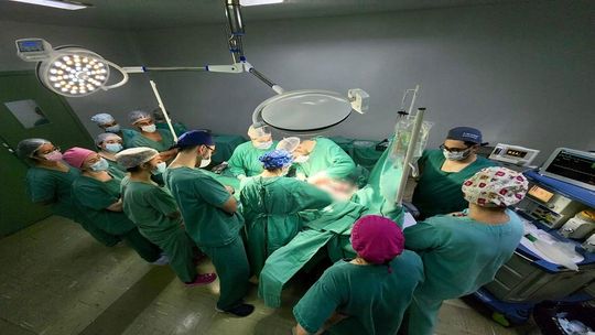 Cirurgias de retirada dos órgãos foram bem-sucedidas Crédito - SES-MT