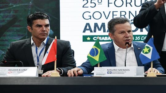 25º Fórum de governadores da Amazônia legal Crédito - Mayke Toscano/Secom-MT