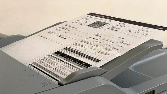 Licenciamento impresso em papel comum - Foto por: Assessoria/Detran-MT