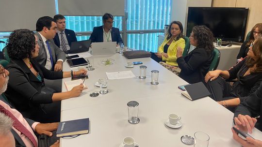 Reunião dos secretários de meio ambiente de estados do Cerrado Crédito - Abema-MT
