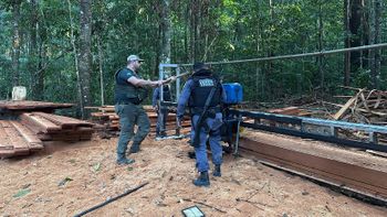 Operação Amazônia no Parque Cristalino Crédito - Sema-MT