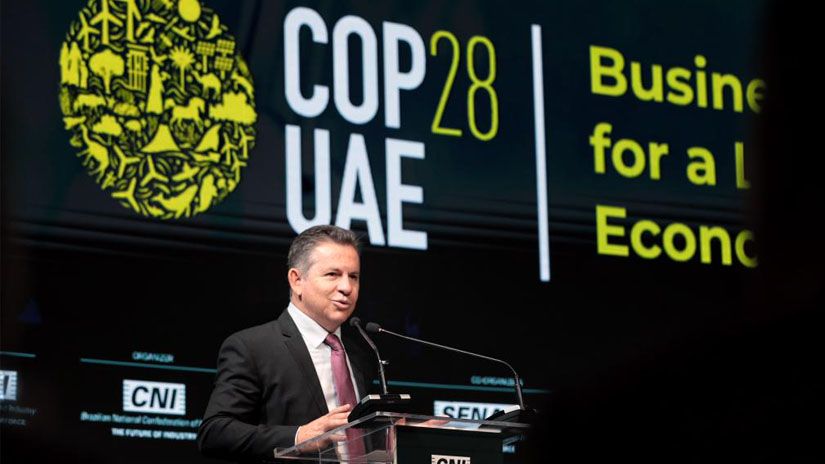 Governador Mauro Mendes defendeu que as empresas estrangeiras e brasileiras respeitem o Código Florestal. Crédito - Secom-MT