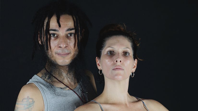 Péricles Anarckos e Carolina Argenta - Foto Renato Medeiros