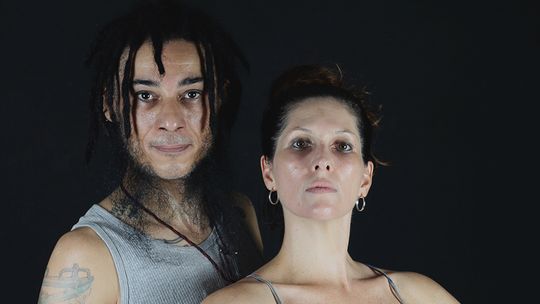 Péricles Anarckos e Carolina Argenta - Foto Renato Medeiros