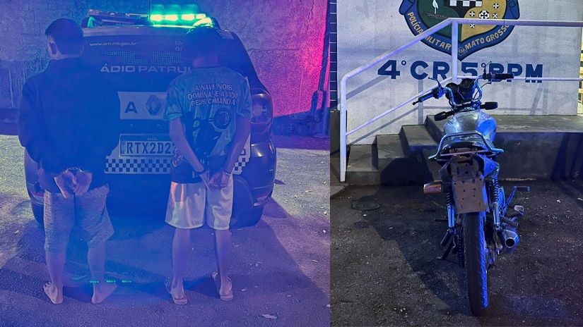 Motociclista Do “bololo” Tenta Fugir De Abordagem Da Pm E Acaba Batendo