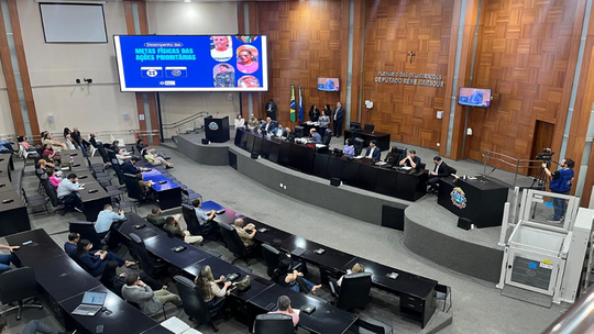 As apresentações e discussões das Metas Físicas referentes ao primeiro semestre de 2024 ocorreram nos turnos da manhã e também à tarde. Créd