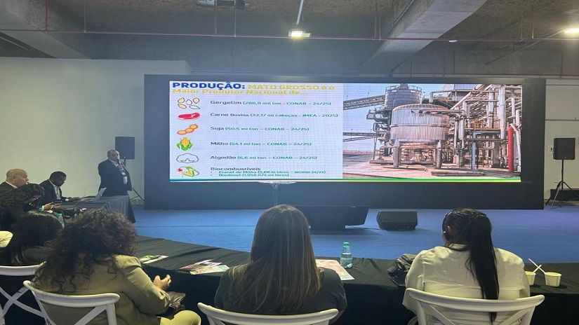 Embora o agronegócio siga como carro-chefe, o secretário reforçou que o estado busca diversificar sua matriz econômic - Foto por: Assessoria