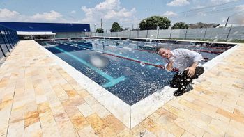 O governador Mauro Mendes, durante a entrega da escola Crédito - Mayke Toscano/Secom